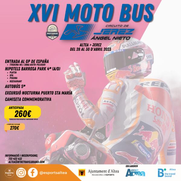 Esports Altea posa en marxa la XVI edició del Motobus