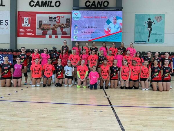 Pleno de victorias nucieras en el Memorial Ángel Babío de Voleibol 