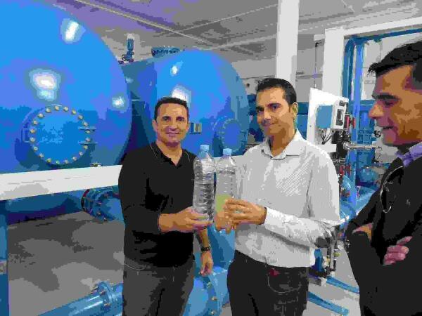 Finalizan las pruebas de la Planta Potabilizadora de La Nuc&iacute;a  