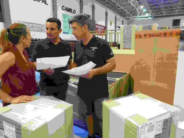 La IV Exponuc&iacute;a comienza su montaje en la Ciutat Esportiva