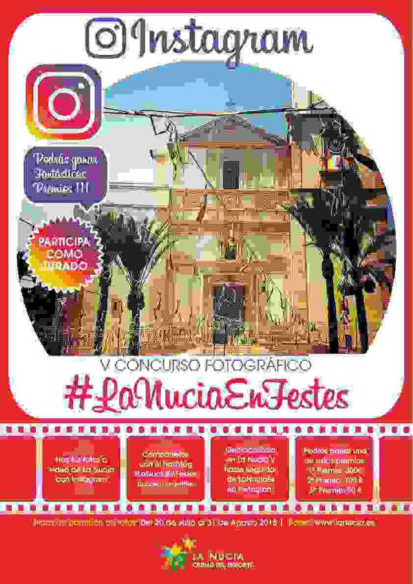 La V edici&oacute;n de #LaNuciaenFestes premiar&aacute; las mejores fotos en Instagram