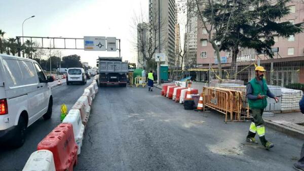 Benidorm crea un carril de acceso directo a la avenida Europa desde Alfonso Puchades