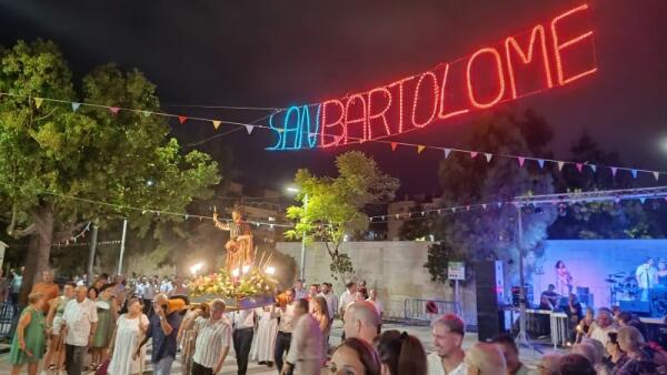 Las fiestas en honor a San Bartolomé se han celebrado este fin de semana en el barrio del Pati Fosc