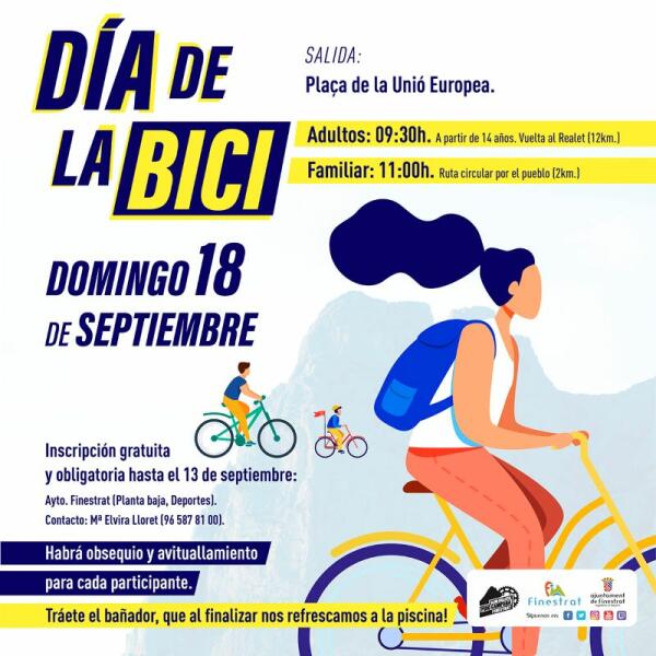 FINESTRAT CELEBRA NUEVAMENTE EL DÍA DE LA BICI 