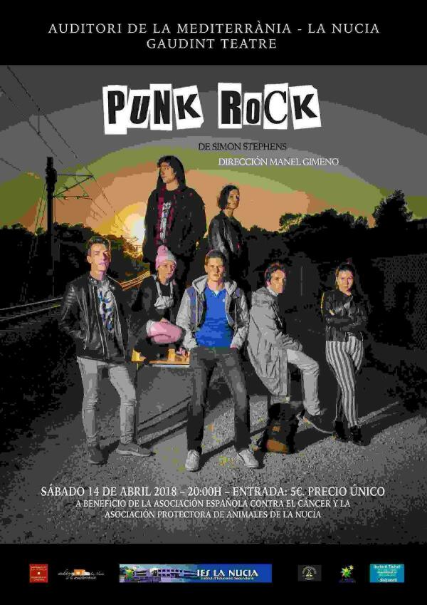 La Nuc&iacute;a &middot; Gaudint Teatre estrena este s&aacute;bado &ldquo;Punk Rock&rdquo; en l&rsquo;Auditori   