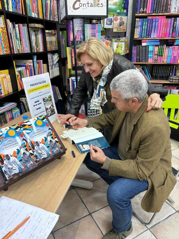 Carmen Almarcha y la Librería Contalles, forman parte de “Los Misterios de la Incertidumbre” 