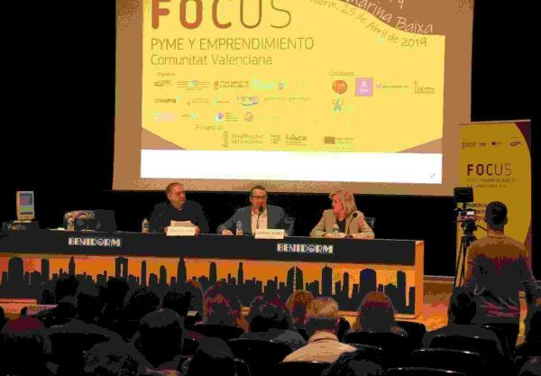 Cerca de un centenar de emprendedores asisten en Benidorm al Focus Pyme Marina Baixa y Marina Alta 2019 