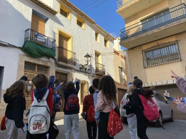 Finalizan las visitas al “Casco Antiguo” con los escolares de La Nucía