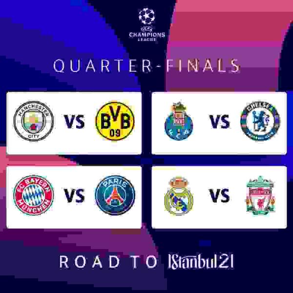 El Real Madrid se medirá al Liverpool en cuartos de final de Champions 