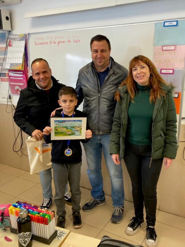 Un alumno nuciero premiado en el Concurso de Dibujo Digital de Aqualia