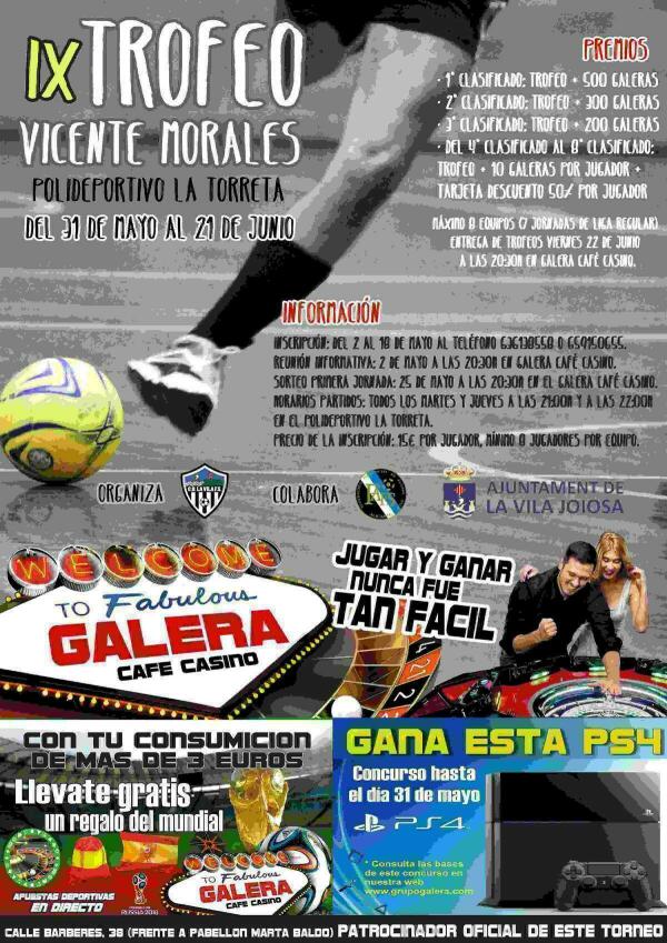 La Vila &middot; Presentada la IX edici&oacute;n del trofeo Vicente Morales de f&uacute;tbol sala