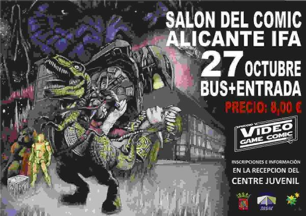 La Nuc&iacute;a &middot; Juventud organiza un viaje al &ldquo;Sal&oacute;n del C&oacute;mic de Alicante&rdquo;