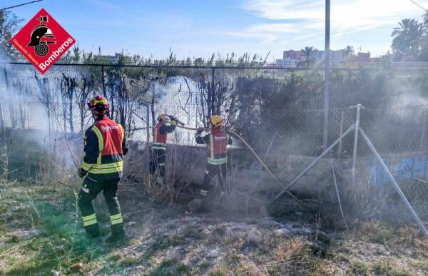 INCENDIO EN VILLAJOYOSA