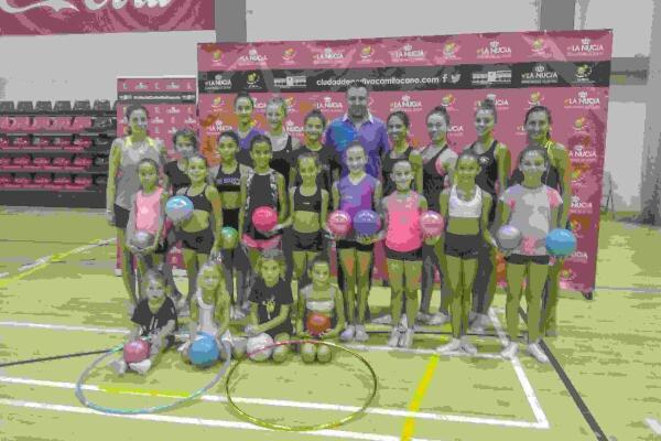 35 alumnas inician el VII Campus de Gimnasia R&iacute;tmica de La Nuc&iacute;a 