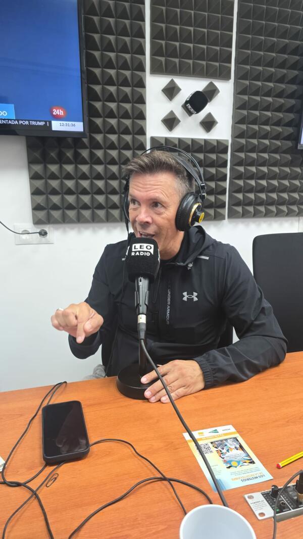 Elisio Da Silva: &ldquo;Est&aacute; bien no privarnos de alg&uacute;n capricho en Navidad, pero tampoco olvidarnos de hacer algo de deporte cada d&iacute;a&rdquo;.