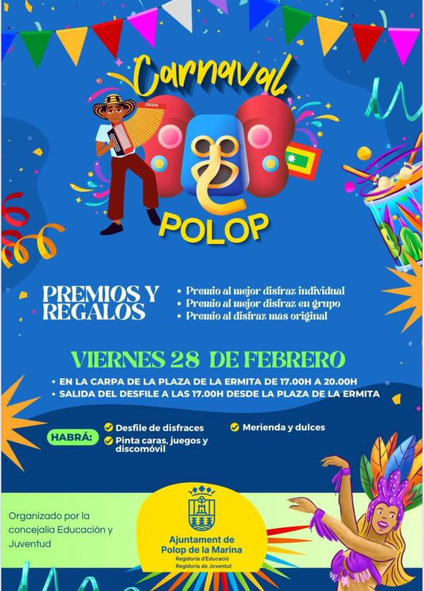 El Carnaval arriba a Polop