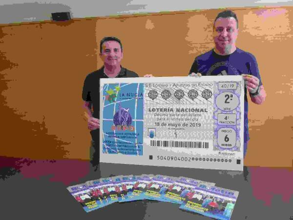 “La Nucía, Ciudad del Deporte” en los décimos de lotería de este sábado