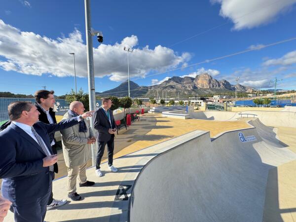 El Skate Park de La Nucía contará con cámaras inteligentes permanentes