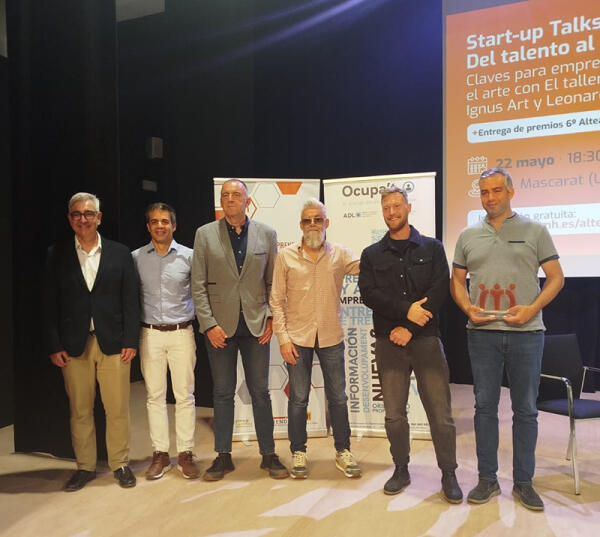 Altea Emprende entrega el premio al ganador de su sexta edición en una jornada dedicada a cómo convertir el talento en negocio