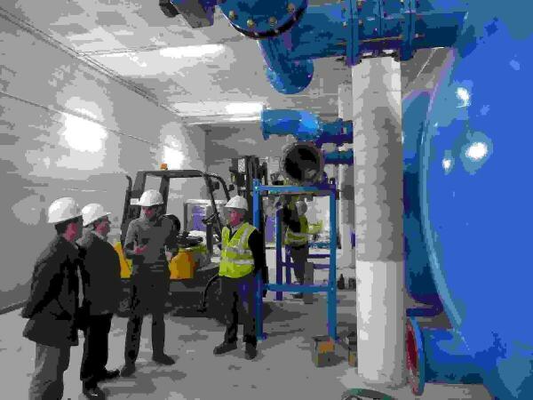 La Nuc&iacute;a &middot; Las obras de la  Planta Potabilizadora entran en su recta final 