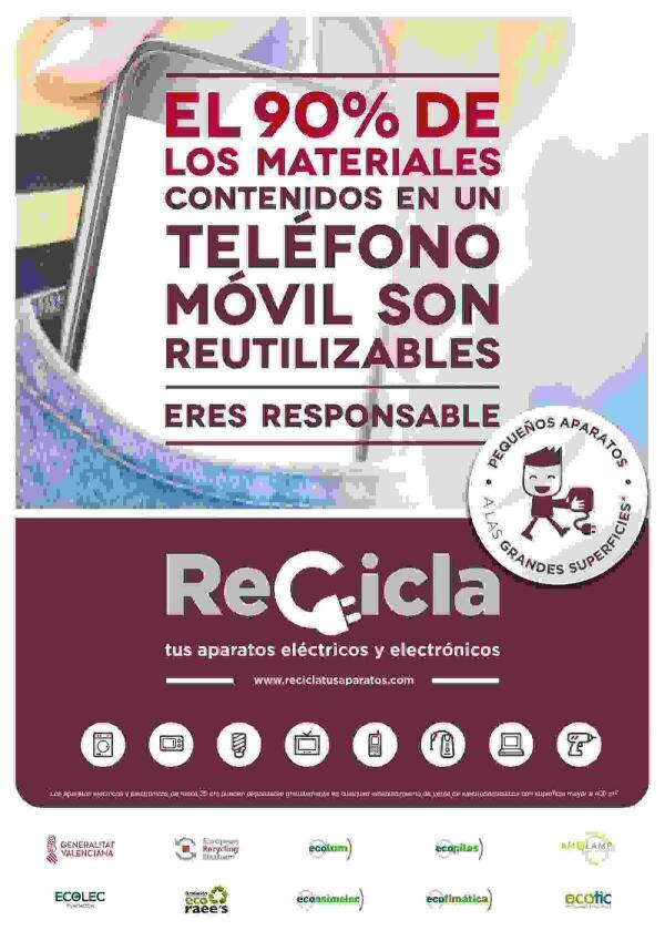 La Vila Joiosa se suma a la campaña ‘Recicla tus aparatos’