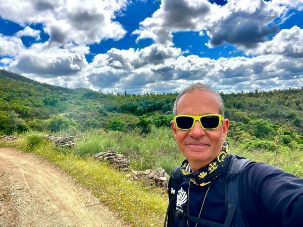 Incansable , nuestro peregrino Álvaro Lazaga continúa su camino por tierras portuguesas 