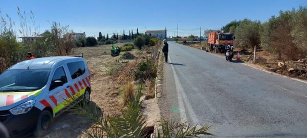 Se inician las obras de mejora del vial de acceso al puerto 