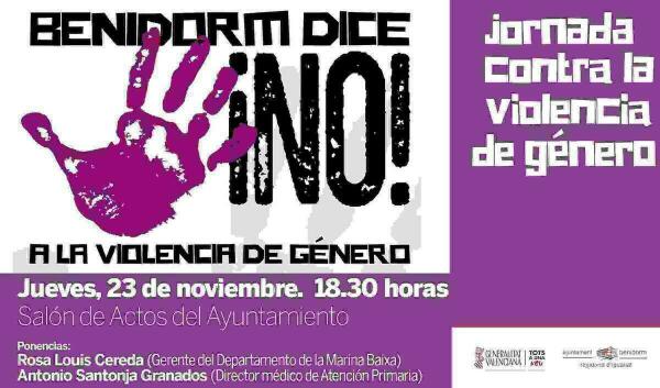 Benidorm &middot; Una conferencia centrada en j&oacute;venes y adolescentes clausura las jornadas del D&iacute;a Internacional Contra la Violencia de G&eacute;nero