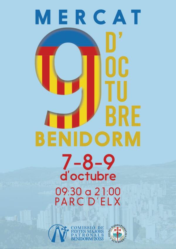 La Comisión 2023 prepara una Fira del Nou d’Octubre en Benidorm.