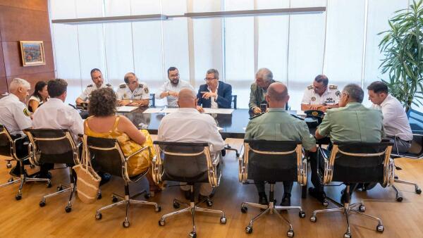 Benidorm reúne a la Junta Local de Seguridad para valorar y reforzar la colaboración policial