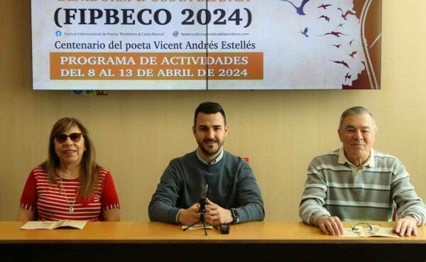 Benidorm celebra del 8 al 13 de abril el V Festival Internacional de Poesía