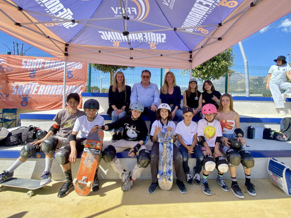 La selección valenciana de Skate se concentró en La Nucía