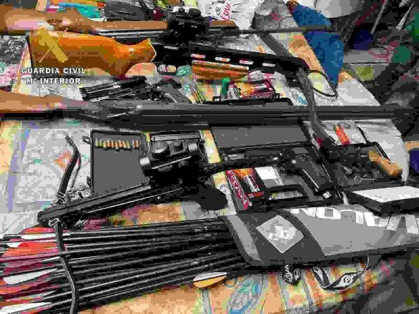 Detenido por la Guardia Civil un hombre que amenaz&oacute; a su expareja con un arma de fuego