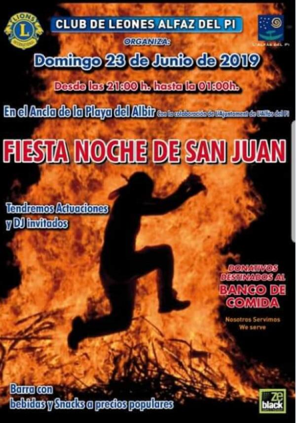 Todo listo para la mágica Nit de Sant Joan en la playa de l’Albir