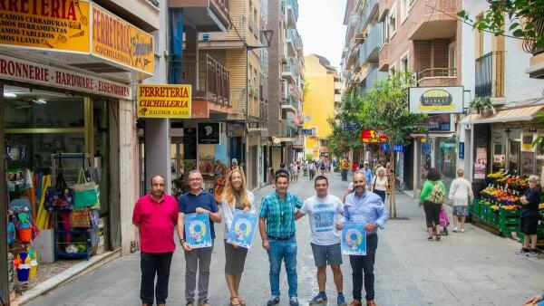 El antes y el después de la peatonalización del centro de Benidorm