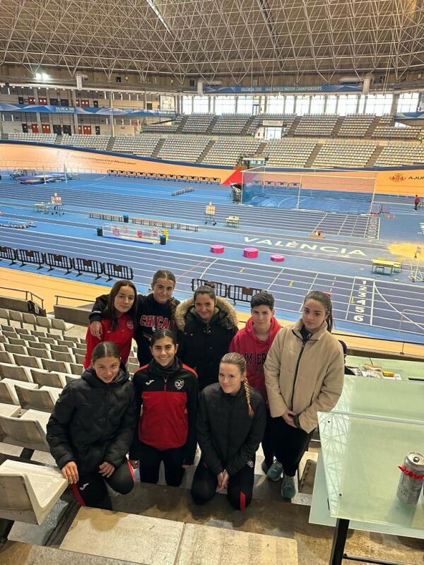 El Club Atletismo La Nucía queda quinto en el Autonómico por equipos femenino