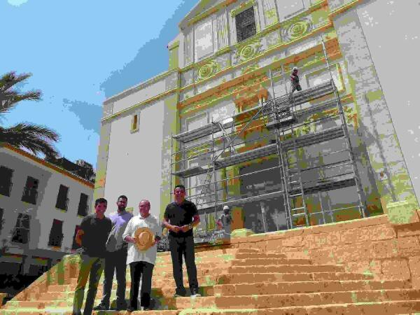 La Nuc&iacute;a &middot; Finalizan las obras de rehabilitaci&oacute;n de la fachada de la Iglesia 