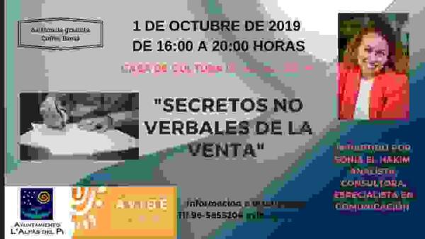 L’Alfàs acoge un taller gratuito sobre comunicación no verbal en las ventas con la experta Sonia El Hakim