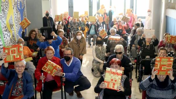 La Residencia de la Tercera Edad y el Centro de Día de Benidorm celebran la Navidad