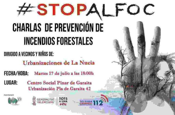 La Nuc&iacute;a &middot; Charla sobre la &ldquo;Prevenci&oacute;n de Incendios Forestales&rdquo;  en Centro Social Pinar  