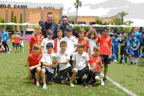 El benjam&iacute;n nuciero qued&oacute; tercero en IX Copa de Campeones de F&uacute;tbol 8 