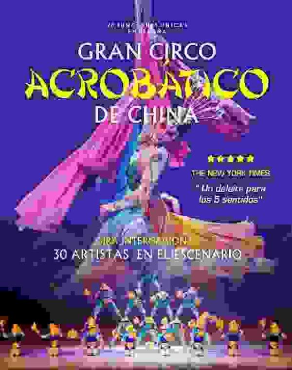 El Teatre Auditori de la Vila rebosará fantasía con el Gran Circo Acrobático de China