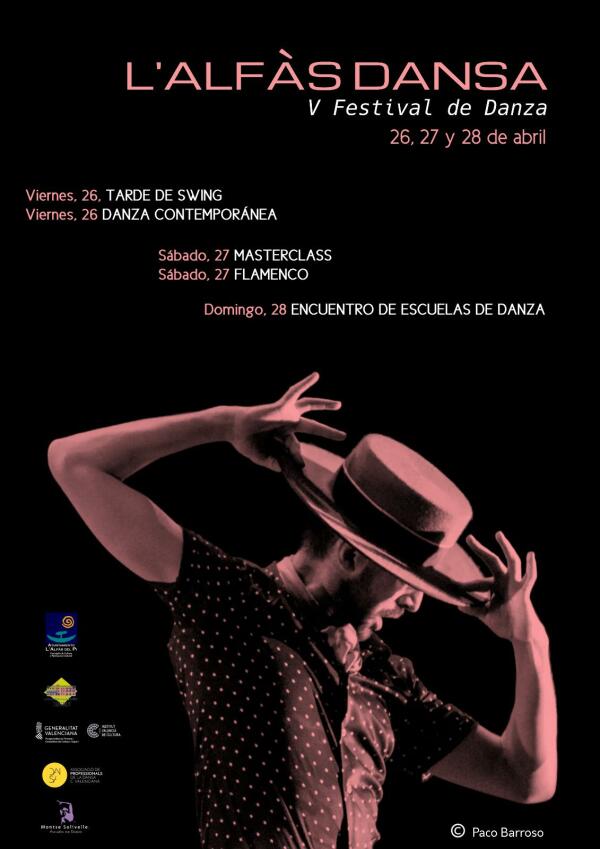 El Festival de Danza de l'Alfàs celebra su 5º aniversario los próximos días 26, 27 y 28 de abril  