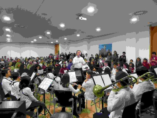 Finalizan las audiciones de la Escuela   de la Uni&oacute; Musical  La Nuc&iacute;a