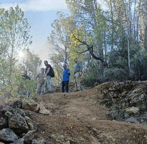Finalizados los trabajos de restauración ambiental en las masas forestales de la Finca Santa Bárbara 