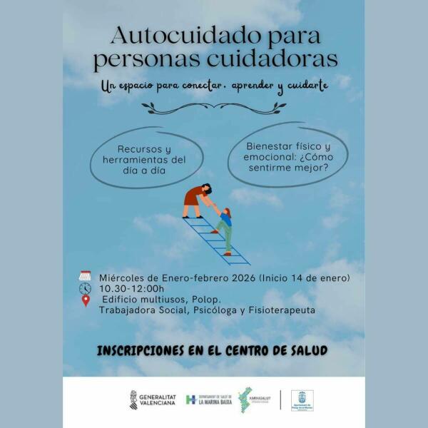 Polop de la Marina arranca el a&ntilde;o con talleres de autocuidado, memoria y desarrollo personal 