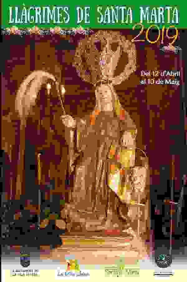 La Vila Joiosa rinde homenaje a Santa Marta, conmemorando el milagro de la ‘llàgrima’