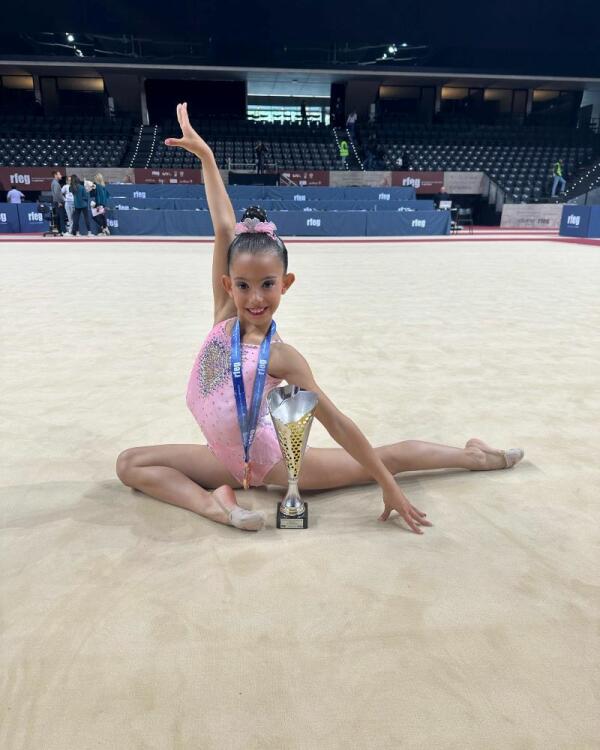 La gimnasta callosina Laia Martínez consigue su primer bronce en un Campeonato de España