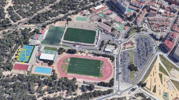 Benidorm adjudica la reconstrucción de la pista polideportiva de la Ciudad Deportiva ‘Guillermo Amor’ 