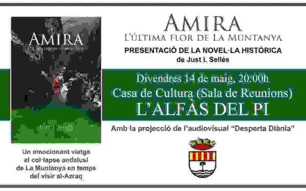 Justo I. Sellés presenta en l’Alfàs su novela histórica ‘Amira, l’última flor de la Muntanya’